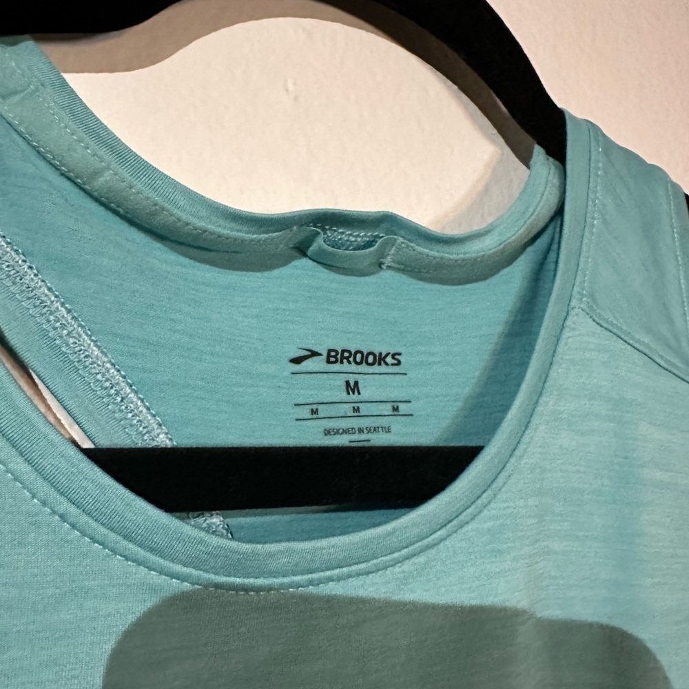 Brooks Teal Tank Top